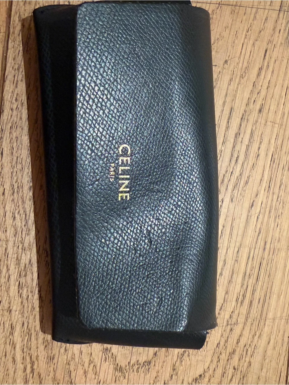 Celine Black and Tortoiseshell Cat-Eye Sunglasses